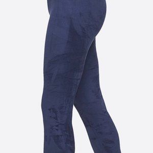 Yummie faux suede leggings - Navy